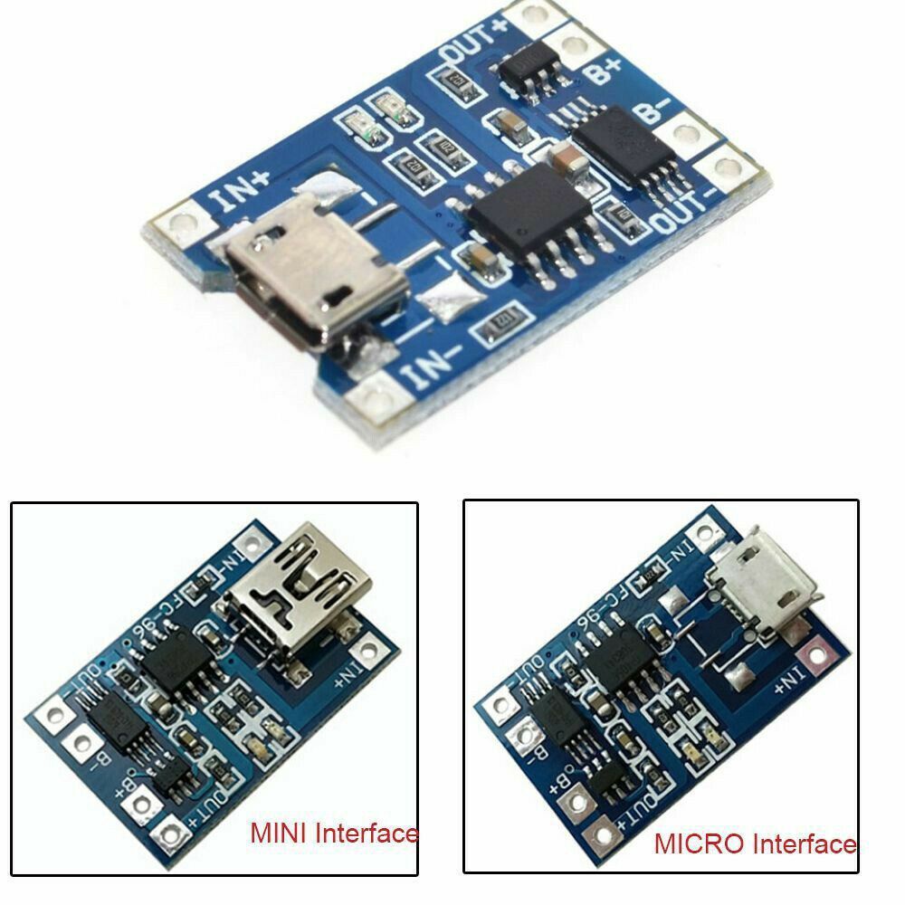 Bảng Mạch Sạc Pin Li-Ion Lipo Micro Usb Pcb Bms Hai Trong Một 3 Pin 5v 1a 2a Tp4056 3.7v Lithium / Nhiều Màu | BigBuy360 - bigbuy360.vn