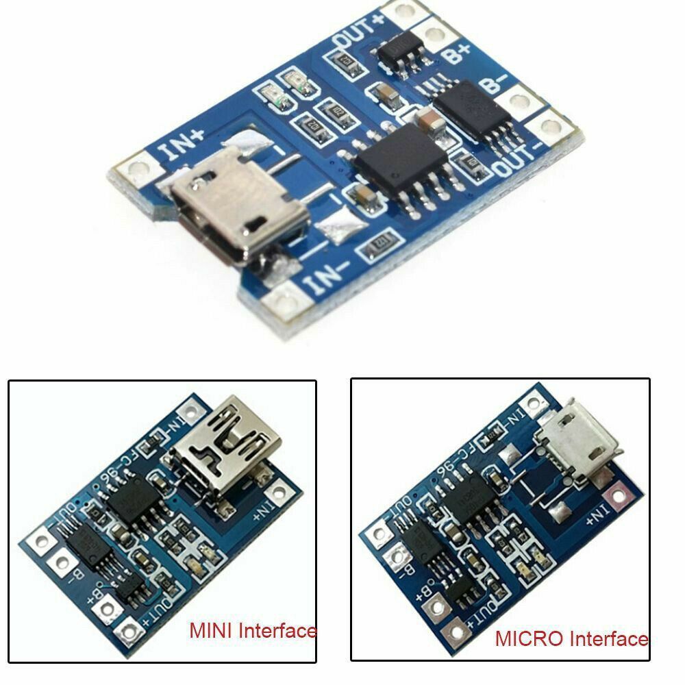 Bảng Mạch Sạc Pin Li-Ion Lipo Micro Usb Pcb Bms Hai Trong Một 3 Pin 5v 1a 2a Tp4056 3.7v Lithium / Nhiều Màu | WebRaoVat - webraovat.net.vn