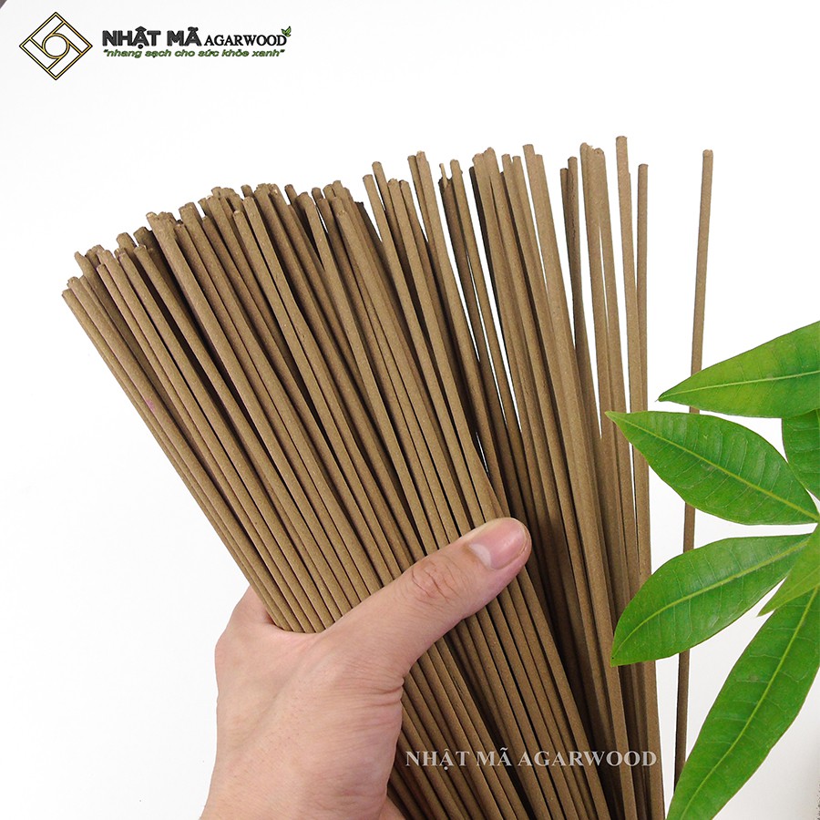 Nhang trầm hương, nhang trầm sạch - Nhật Mã Agarwood - Loại 1 -  Hương thơm ngọt, dễ chịu ,an toàn cho sức khỏe