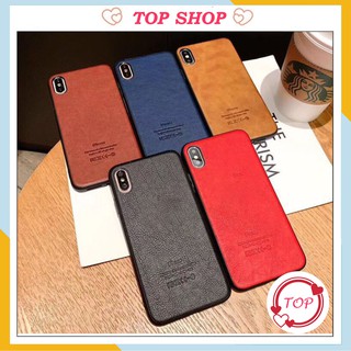 Ốp Lưng Iphone - Ốp da Logo Táo lưng sần cực xịn, cực bền 6/6plus/6s/6splus/7/7plus/8/8plus/x/xr/xs/11/12/pro/max