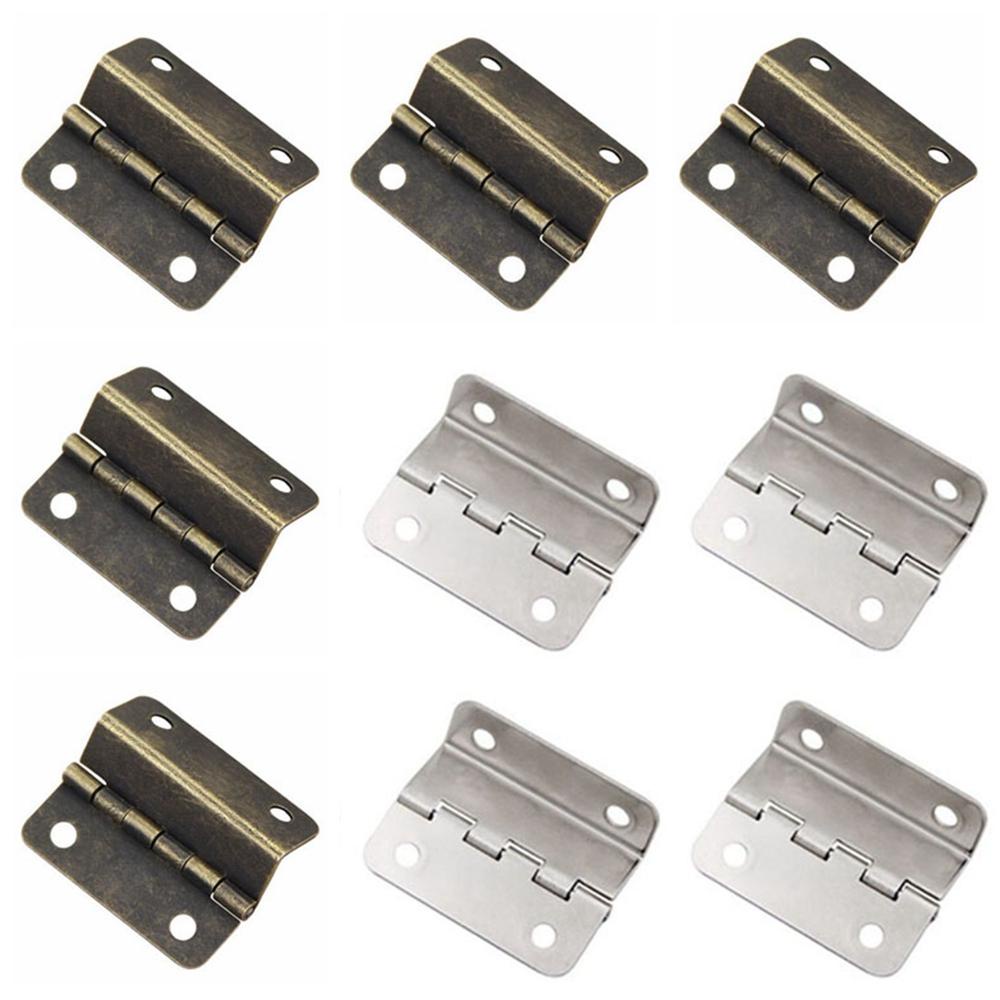 Bản Lề Cửa Ra Vào 4 Lỗ Kèm Ốc Vít Tiện Dụng DIY