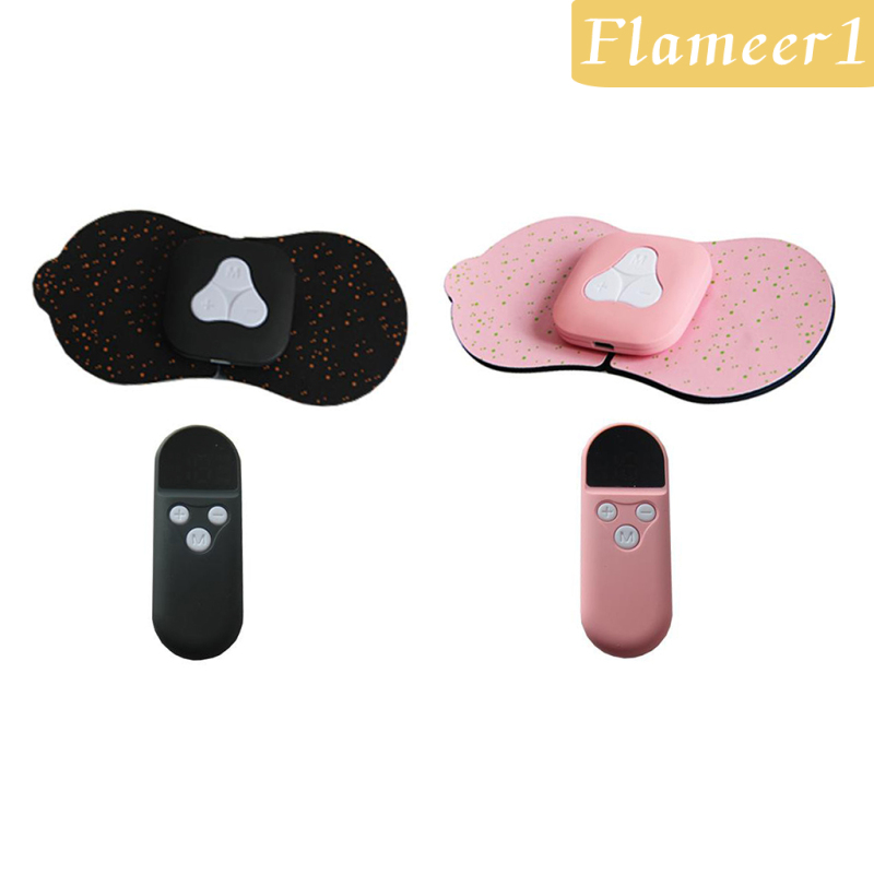 [Hàng mới về] Set máy massage điện mini cầm tay giúp giảm đau hiệu quả màu hồng