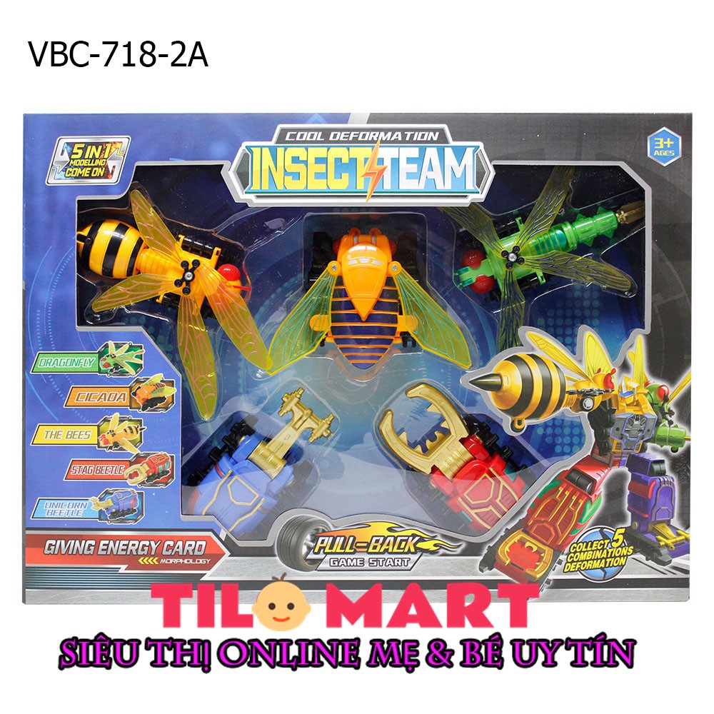 Đồ chơi lắp ghép robot VBCare