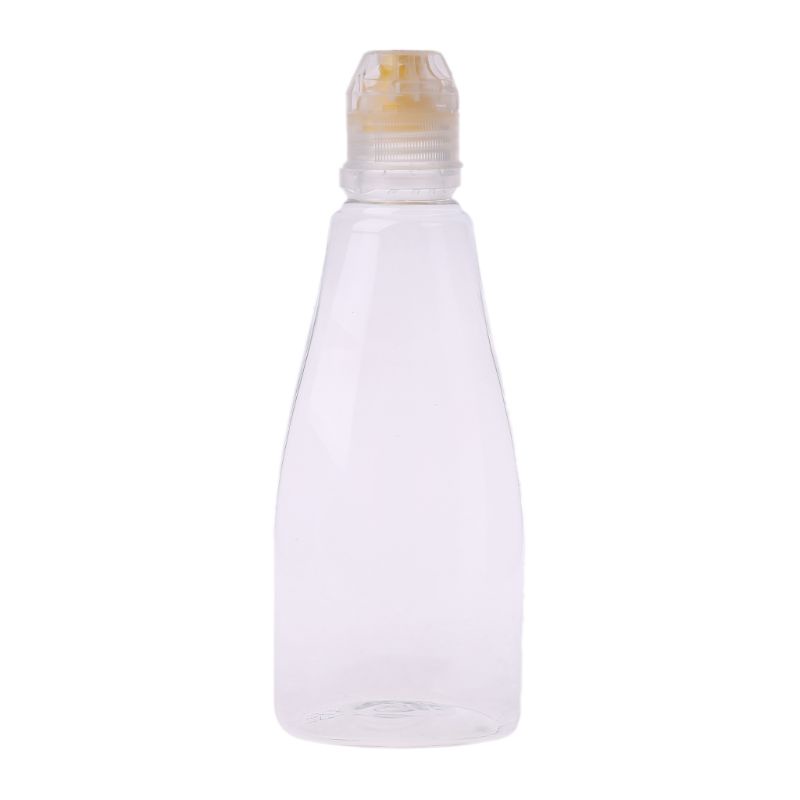 ✿ Honey Squezzable Bottle with Protective Lid 400g Honey Capacity   Sized Reusable for Home Kitchen Seasoning Organizati