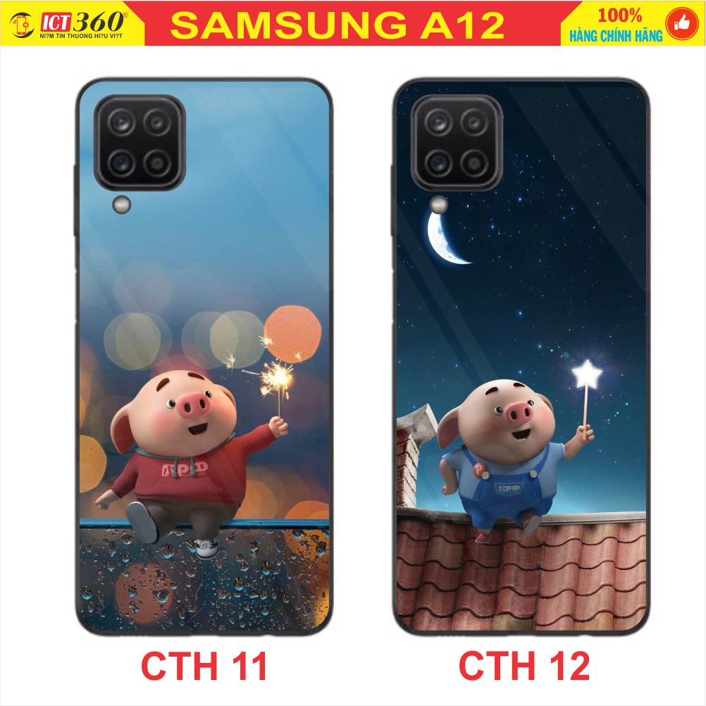 Ốp Lưng Kính Samsung A12 - in Theo Yêu Cầu - Nhiều Hình