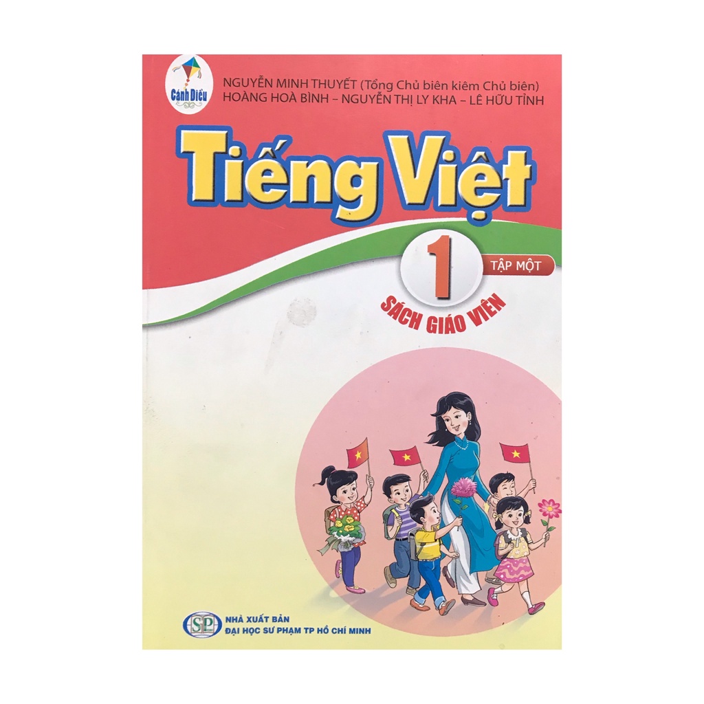 Sách - Tiếng Việt lớp 1 tập 1 sách giáo viên + Bán kèm 1 bút chì