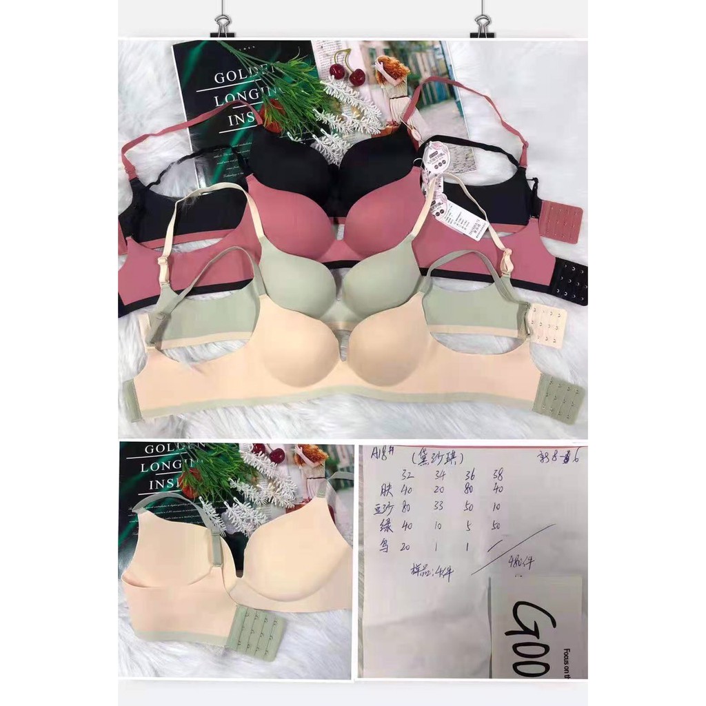 Dừng mẫu , sale 50%: Áo ngực su non không gọng C006 xuất Phap đệm nâng 2cm | BigBuy360 - bigbuy360.vn