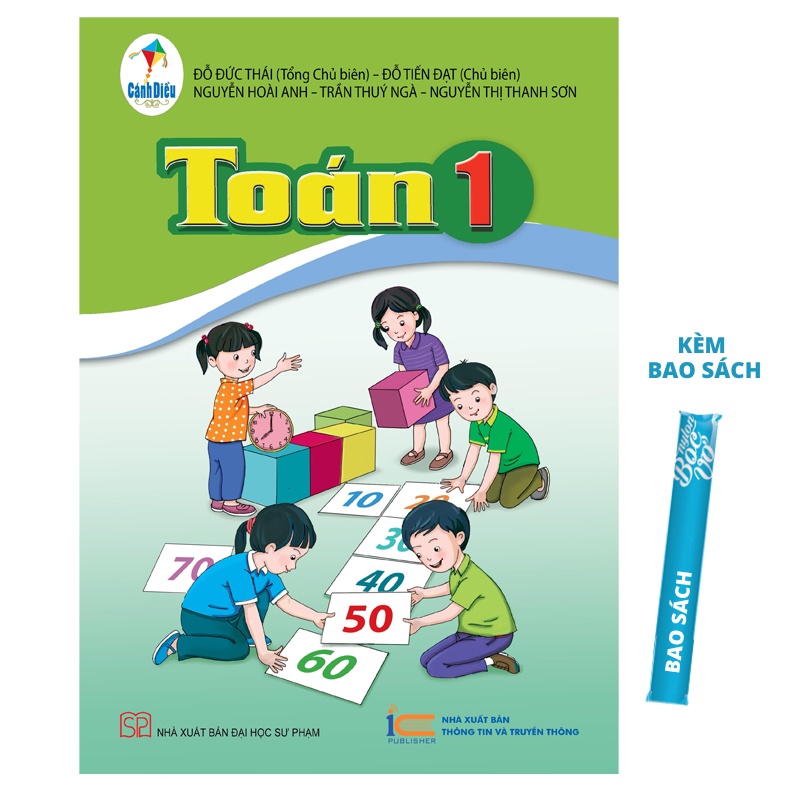 Sách Giáo Khoa Lớp 1 Tự Chọn Cánh Diều Kèm Bao Sách và Nhãn Vở