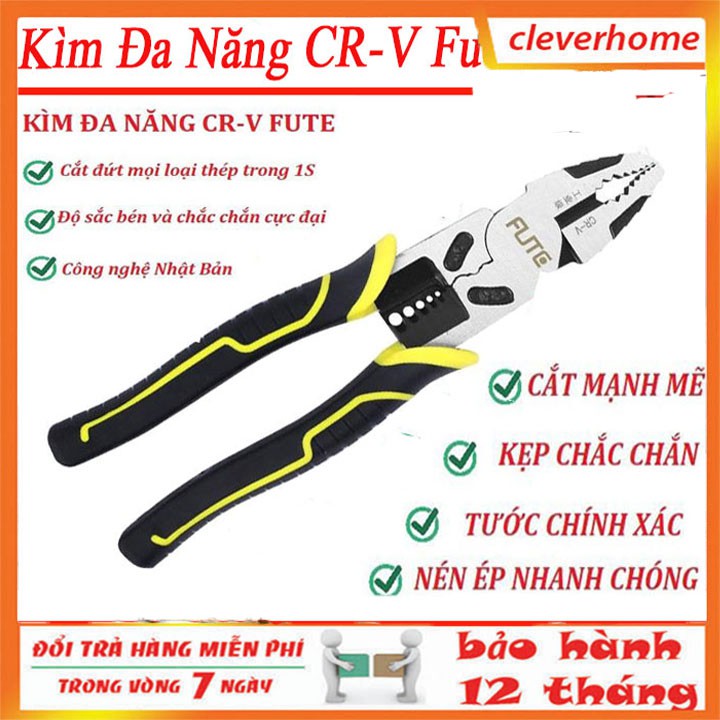 Kìm, kiềm cắt đa năng cộng lực cắt đứt mọi loại kim loại Ổ khóa, dây xích,  dây đàn pinano công nghệ Nhật Bản