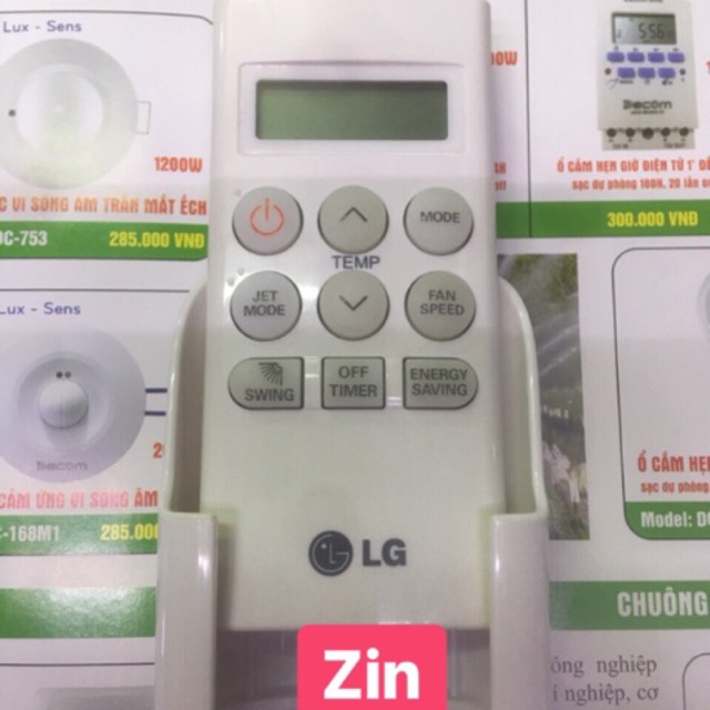 REMOTE ĐIỀU KHIỂN MÁY LẠNH ĐIỀU HOÀ LG ZIN CHÍNH HÃNG