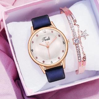 Đồng hồ dây da kiểu dáng thời trang cho nữ