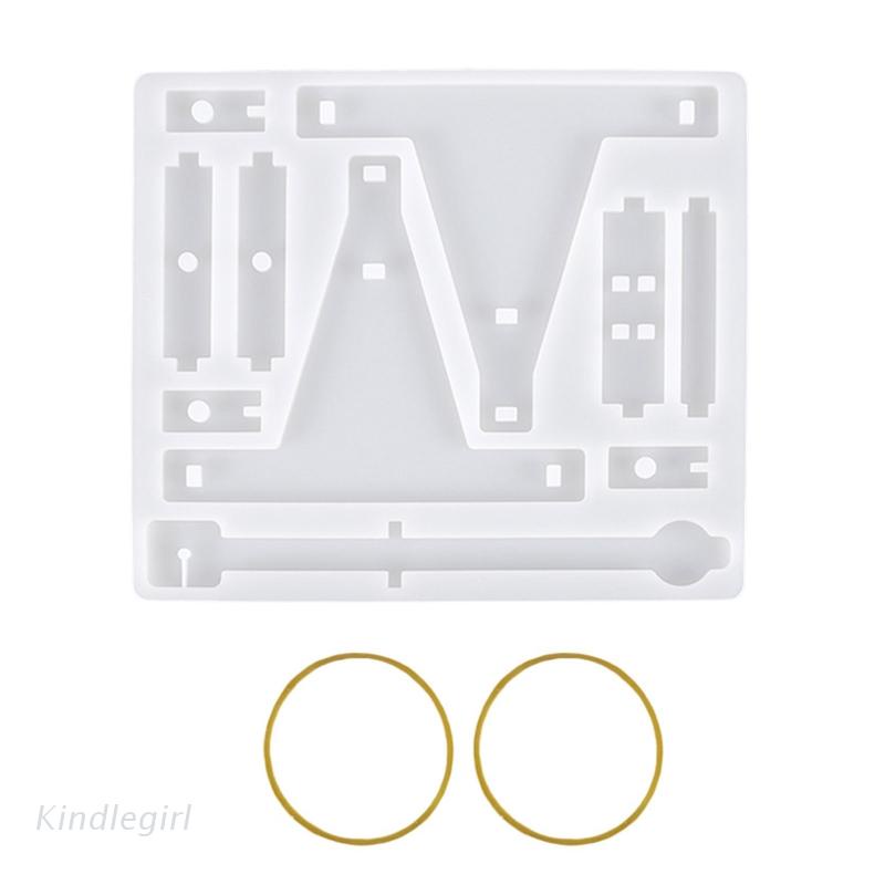 Khuôn Silicone Làm Đồ Chơi Resin Epoxy