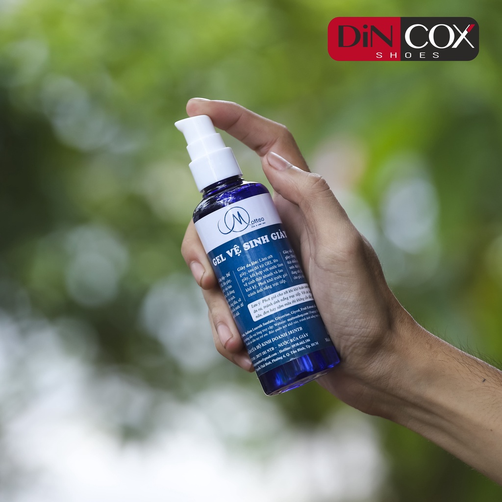 Gel Vệ Sinh Giày Chuyên Dụng Đậm Đặc 100ml Chính Hãng Dincox