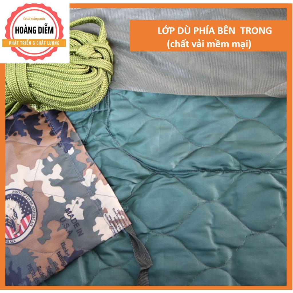 VÕNG DÙ CÓ MÙNG ⚡HÀNG THAILAND⚡ MÀU RẰN RI - Chống Muỗi 3 lớp Siêu Bền.
