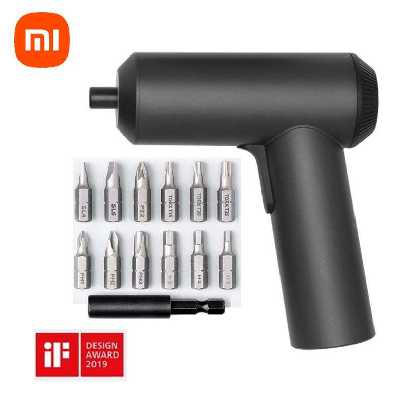 Máy vặn vít điện Xiaomi Mijia kèm 12 đầu vặn dùng pin sạc 2000mAh cao cấp chính hãng - Minh Tín Shop