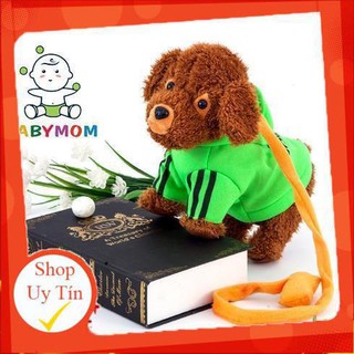 Chó bông biết hát nhạc {Tiếng Việt}, biết kêu, biết đi, lắc mông xinh siêu kute thân thiện với bé yêu