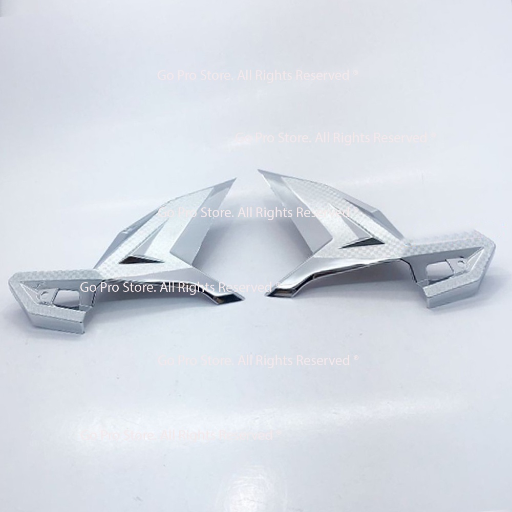 Bộ Ốp Gác Chân Sau AIR BLADE 2016 - 2019 Nhựa Xi