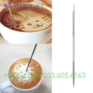 Bút vẽ Latte Art chất liệu Inox không gỉ