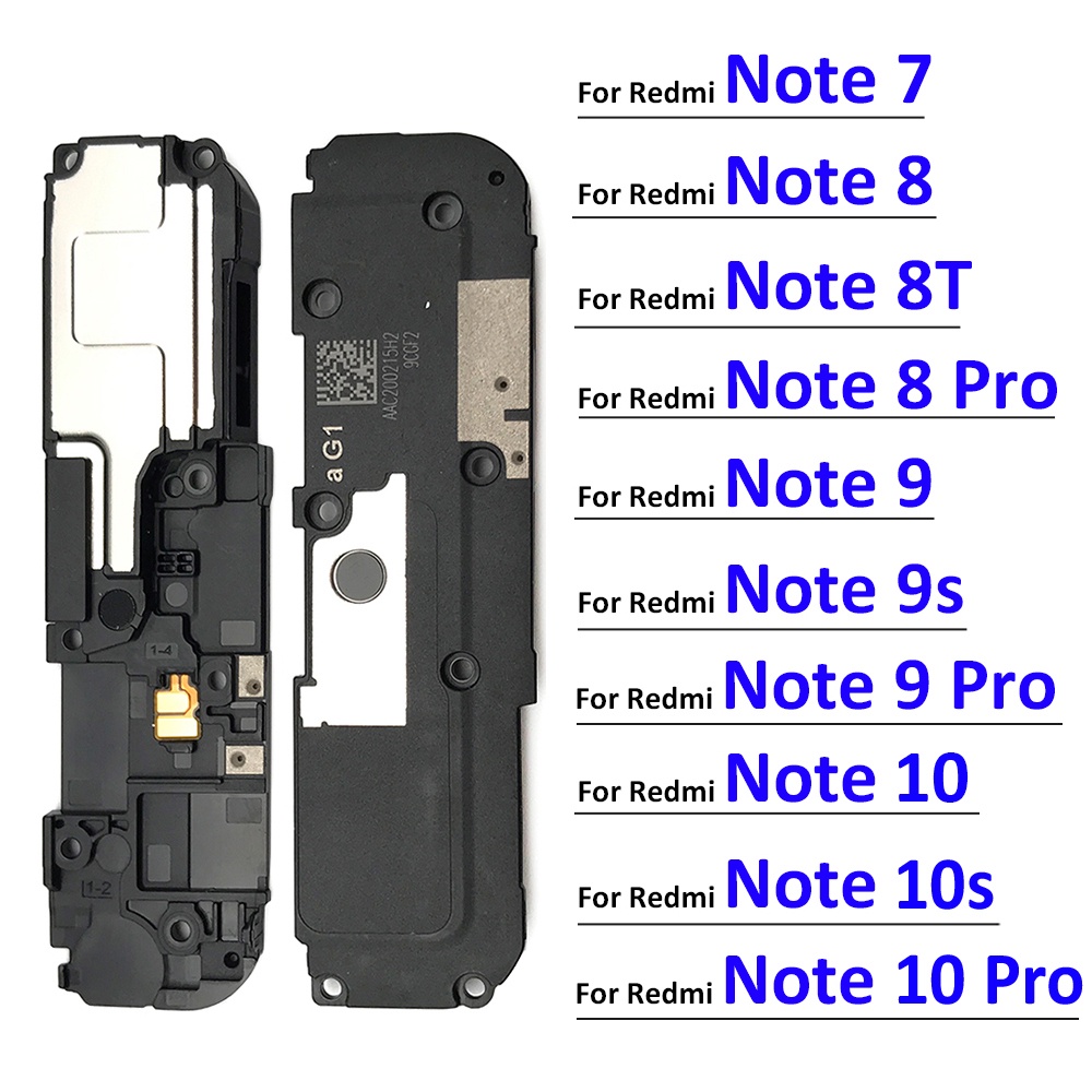 Mới Linh Kiện Loa Ngoài Cao Cấp Cho Điện Thoại Xiaomi Redmi 4X 5 Plus 6A 8 8A 9 9A / Note 5 6 7 8 8T 9 9s 10 Pro 10S