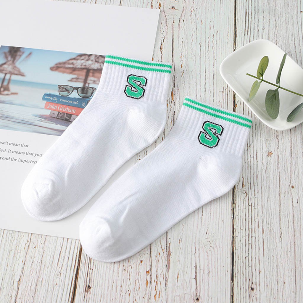 Tất Vớ Nữ Chữ Cái Có Viền Buta Tn08