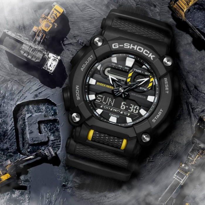 Đồng Hồ Nam Dây Nhựa Casio G-Shock GA-900-1A Chính Hãng - GA-900-1ADR