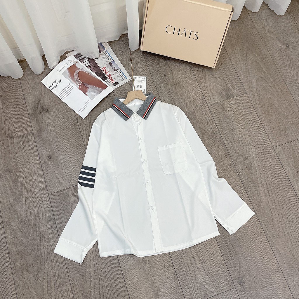 Áo Sơ Mi Quốc Dân Sọc Tay | BigBuy360 - bigbuy360.vn