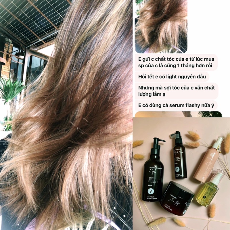 Combo dưỡng chuyên sâu phục hồi, ngăn rụng, kích mọc, dưỡng bóng tóc VyvyHairCare