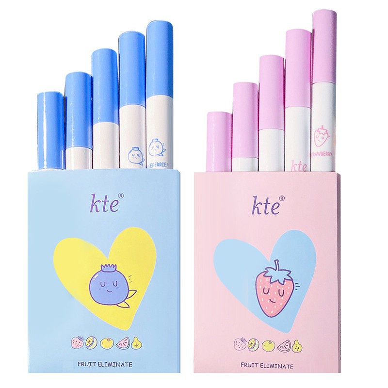 Set 5 Cây Son Kem Lì KTE Fluffy Matte Lip Glaze (Hot 2021) .