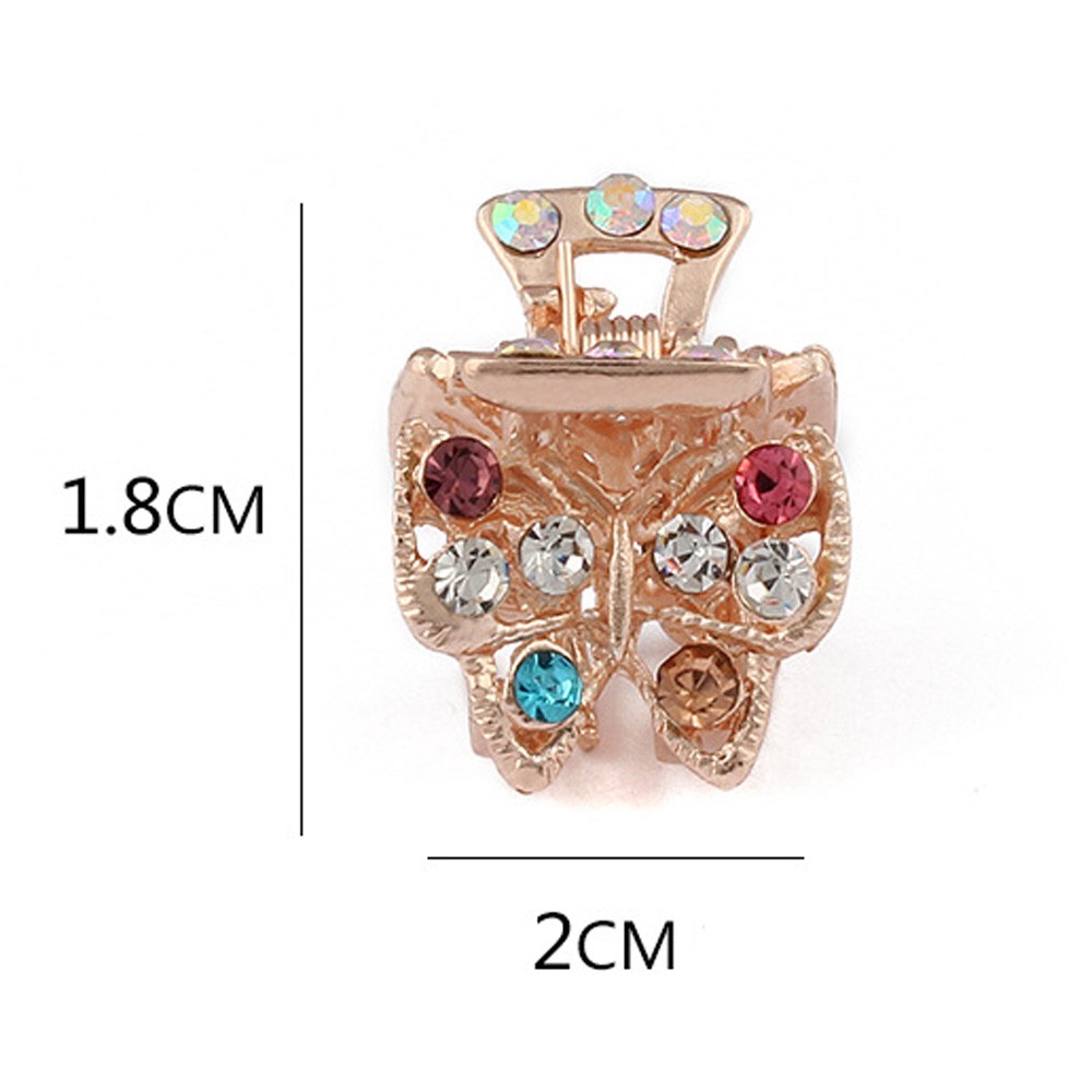 Kẹp tóc đính đá nhiều kiểu dáng xinh xắn thời trang