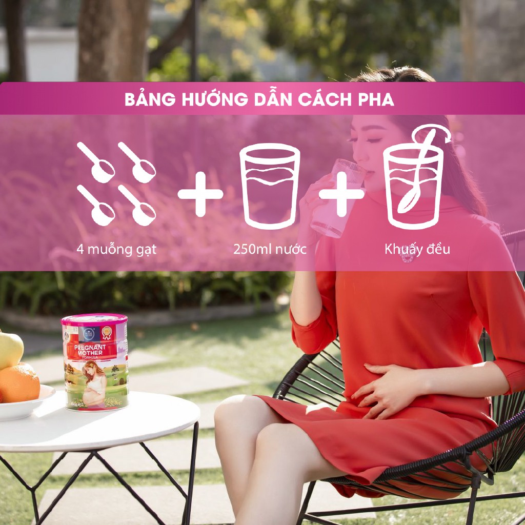 [Mã FMCGSUN52 giảm 8% đơn 250k] Sữa Bột Hoàng Gia Pregnant Mother Formula Dành Cho Phụ Nữ Mang Thai Royal AUSNZ 900g