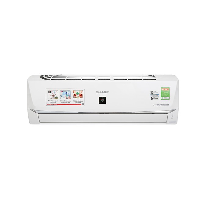 MIỄN PHÍ CÔNG LẮP ĐẶT - Máy lạnh Sharp Wifi Inverter 1 HP AH-XP10WHW - Công suất 9.000 BTU, Máy lạnh Inverter