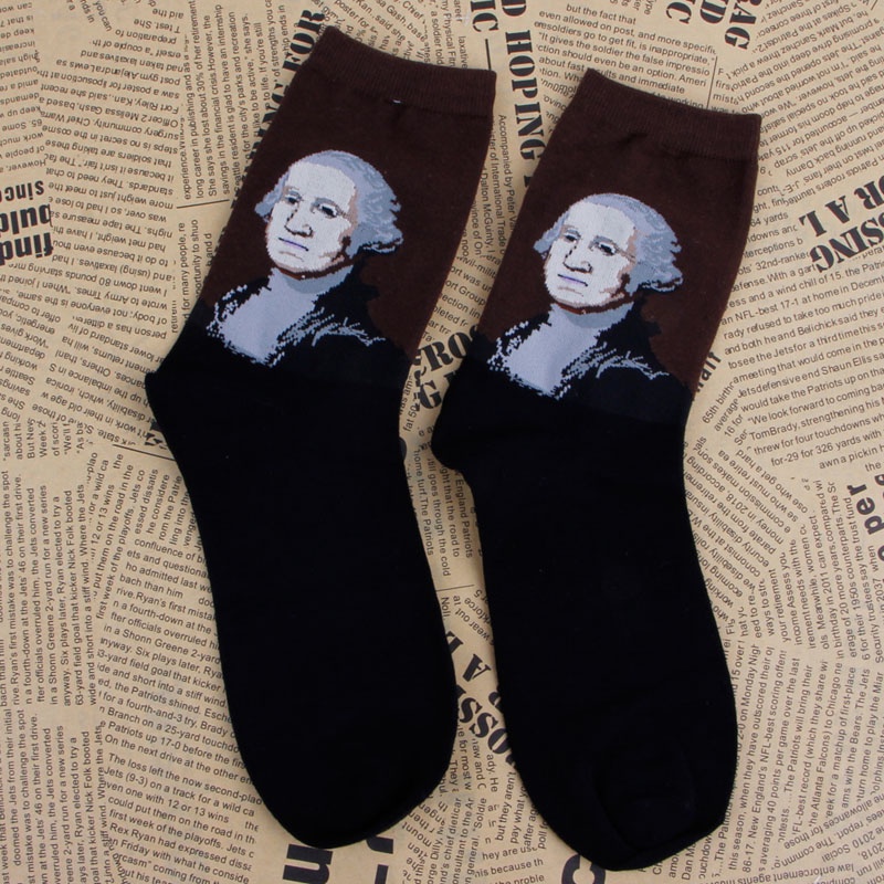 Vớ In Họa Tiết Graffiti Nghệ Thuật Dành Cho Nam Nữ