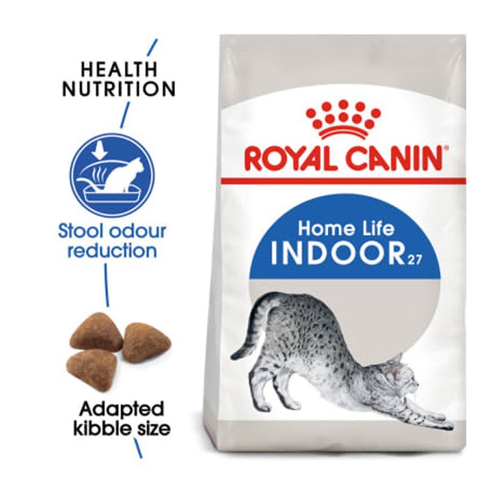 [ Hàng Hot ] Thức ăn cho mèo nuôi trong nhà, ít vận động Royal canin Indoor 27 túi 2kg