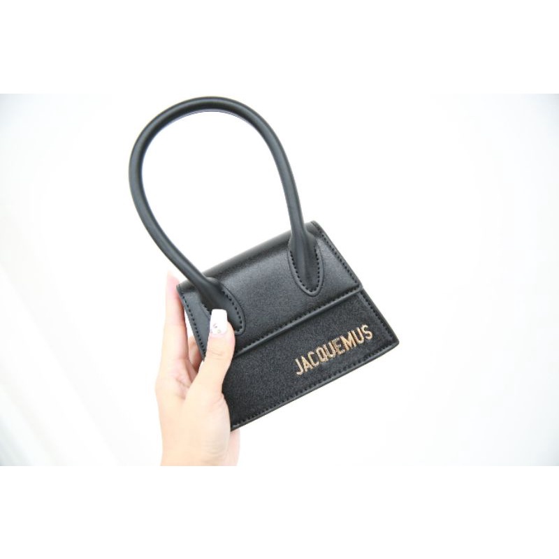 Túi xách nữ Jac..mini sz15cm phom đẹp da lì kèm quai đeo chỉnh nấc fullbox