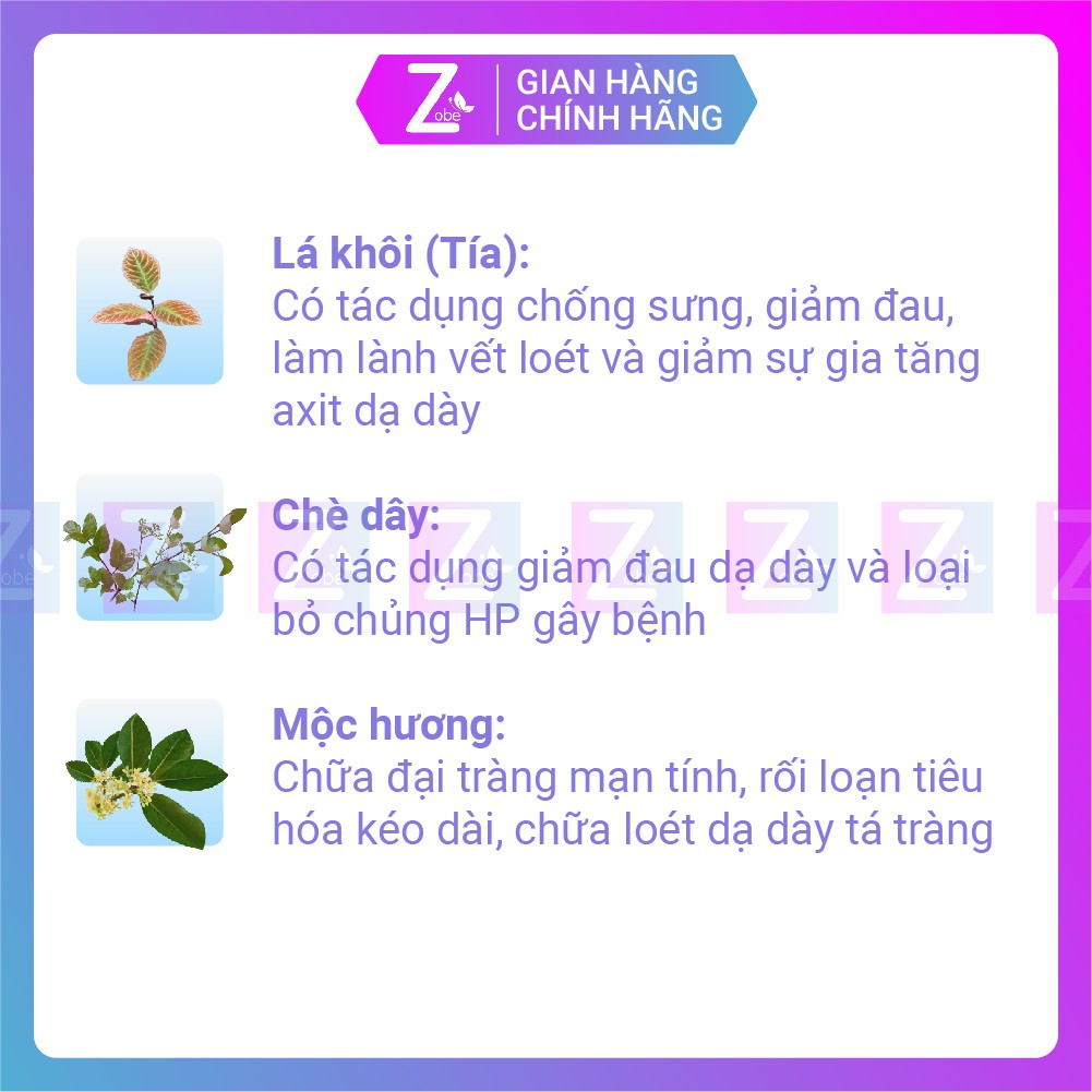 Viên Uống Hỗ Trợ Giảm Axit Dịch Vị Bảo Vệ Niêm Mạc Giảm Nguy Cơ Viêm Loét Dạ Dày Tá Tràng