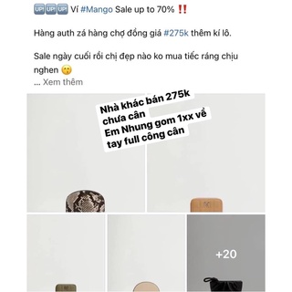 MNG - VÍ MANGO AUTH (NHIỀU MẪU)