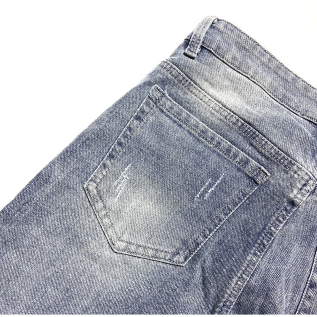 Quần jean nam xanh nhạt ✅ Quần jean xanh nam ✅ Dáng skinny Daddystore