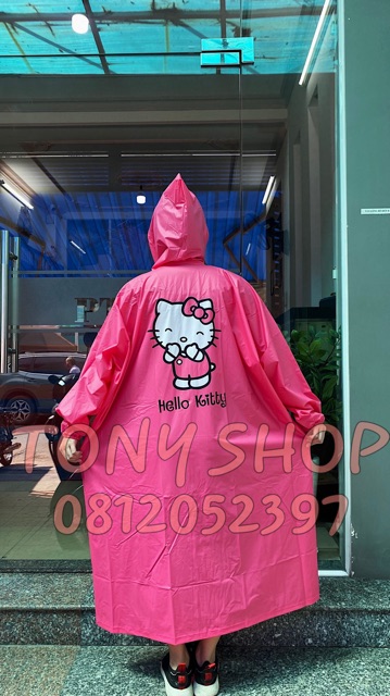 ÁO MƯA MĂNG TÔ HELLO KITTY / DORAEMON