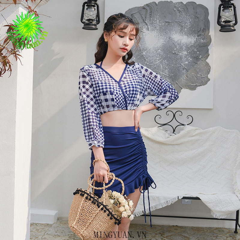 Bộ Bikini Kèm Áo Khoác Ngoài Quyến Rũ Cho Nữ | BigBuy360 - bigbuy360.vn