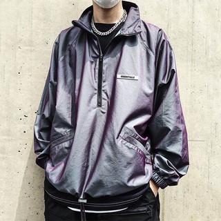 Áo khoác màu sắc phản quang nhiều màu thời trang sành điệu