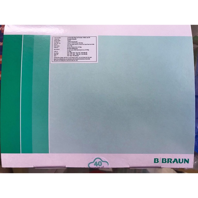 Túi hậu môn nhân tạo B Braun-Hộp 30 cái