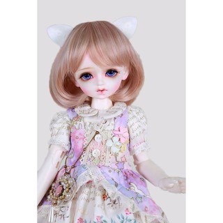 Tóc giả ngắn cho bjd 1/8