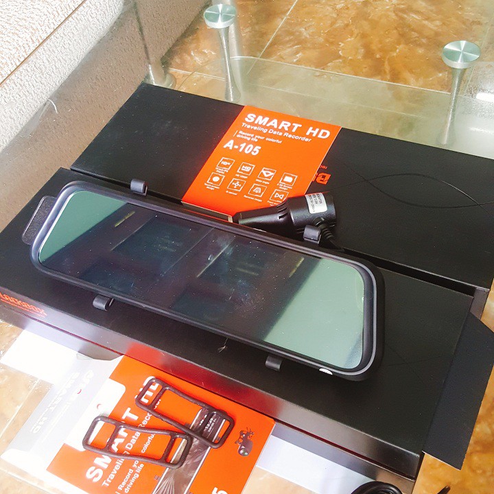 [BIG SALE] CAMERA HÀNH TRÌNH GƯƠNG 10 INCH A105 SIÊU NÉT - CAM SAU FLLHD 1080P | BigBuy360 - bigbuy360.vn