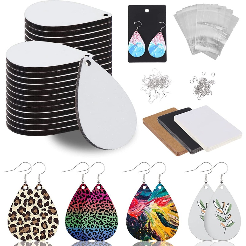 Set 90 Cặp Bông Tai Giọt Nước Thời Trang Nữ