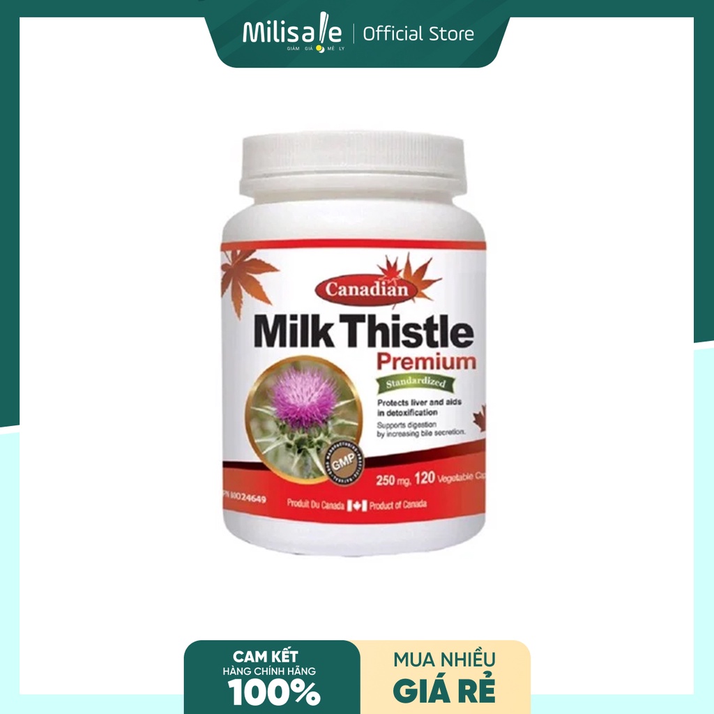 David Health Viên Uống Giải Độc Gan Chiết Suất Từ Cây Kế Sữa 120 Viên