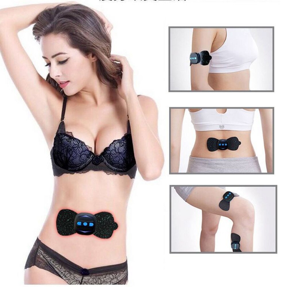 (Hàng Mới Về) Miếng Dán Massage Cổ Mini Sạc Usb Tiện Dụng