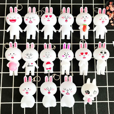 Móc khoá gấu brown thỏ cony MK61 móc khoá cute móc khoá dễ thương