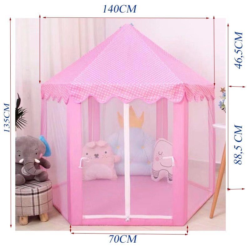 Lều ngủ cho bé quà tặng giáng sinh cực đẹp Style Hàn Quốc Được tặng thêm bộ bướm 3D 12 con cực cute