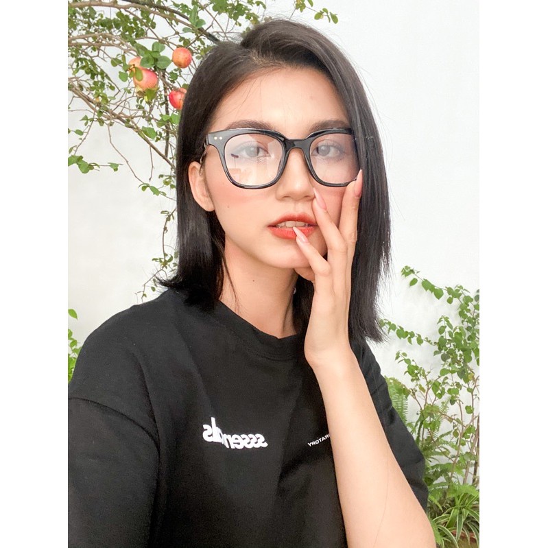 Gọng kính cận vuông thời trang nam nữ Accede Sarifa dáng vuông unisex cá tính 250HQ029