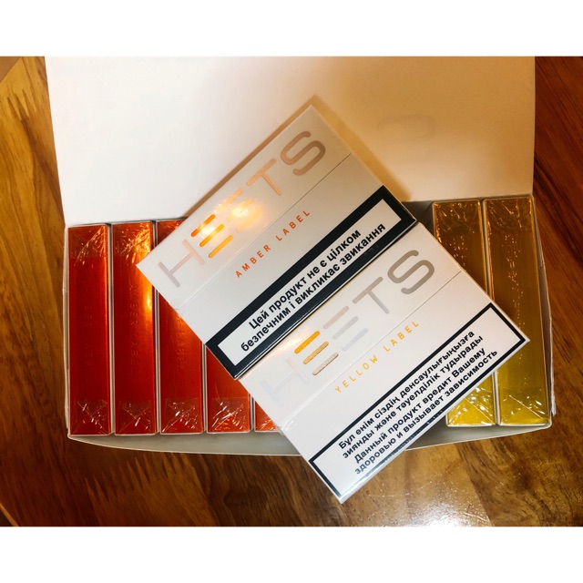 Thuốc Heets chia lẻ amber/yellow